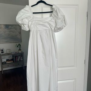 Zara dress white never worn